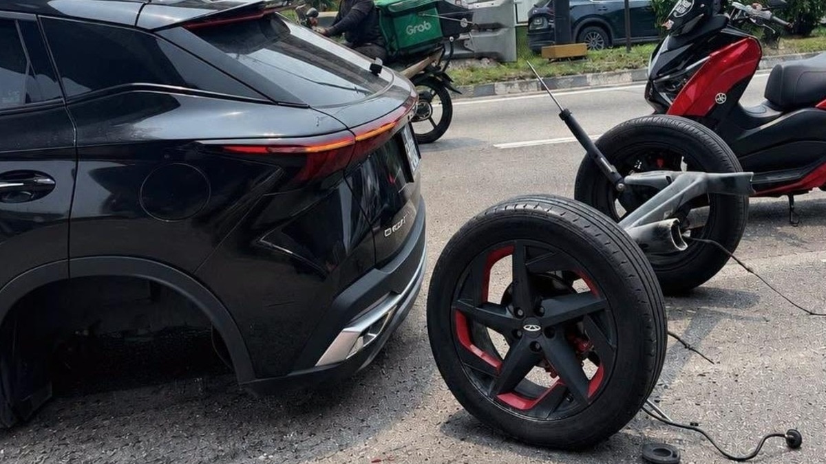 Wheel detachment incident raises safety concerns for Chinese automaker's India entry