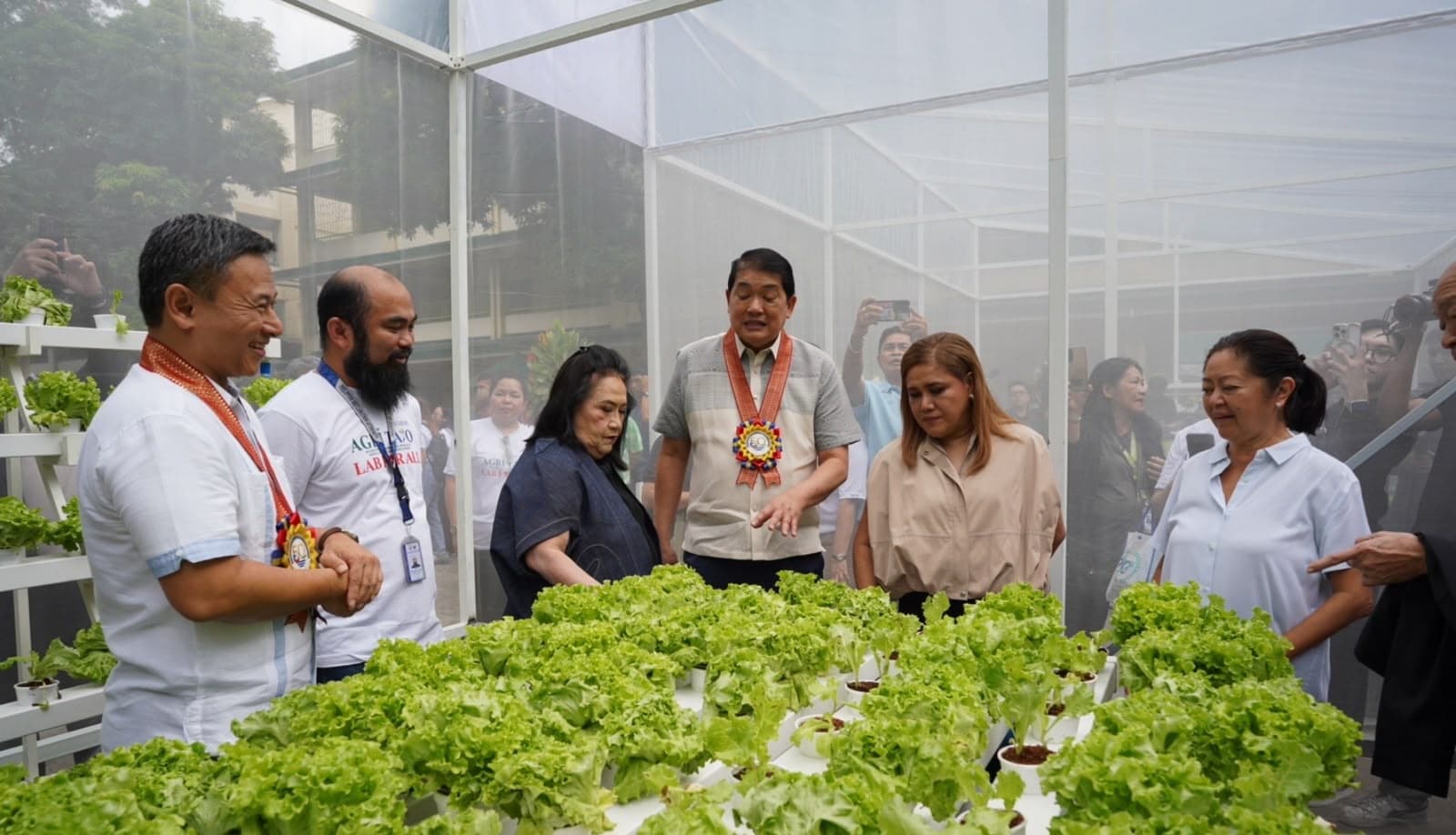 First Lady Marcos, Education Chief Launch School Hydroponics Initiative