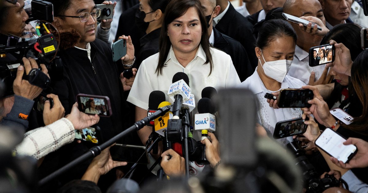 Philippine Senate approves withdrawal of three impeachment charges against VP Duterte