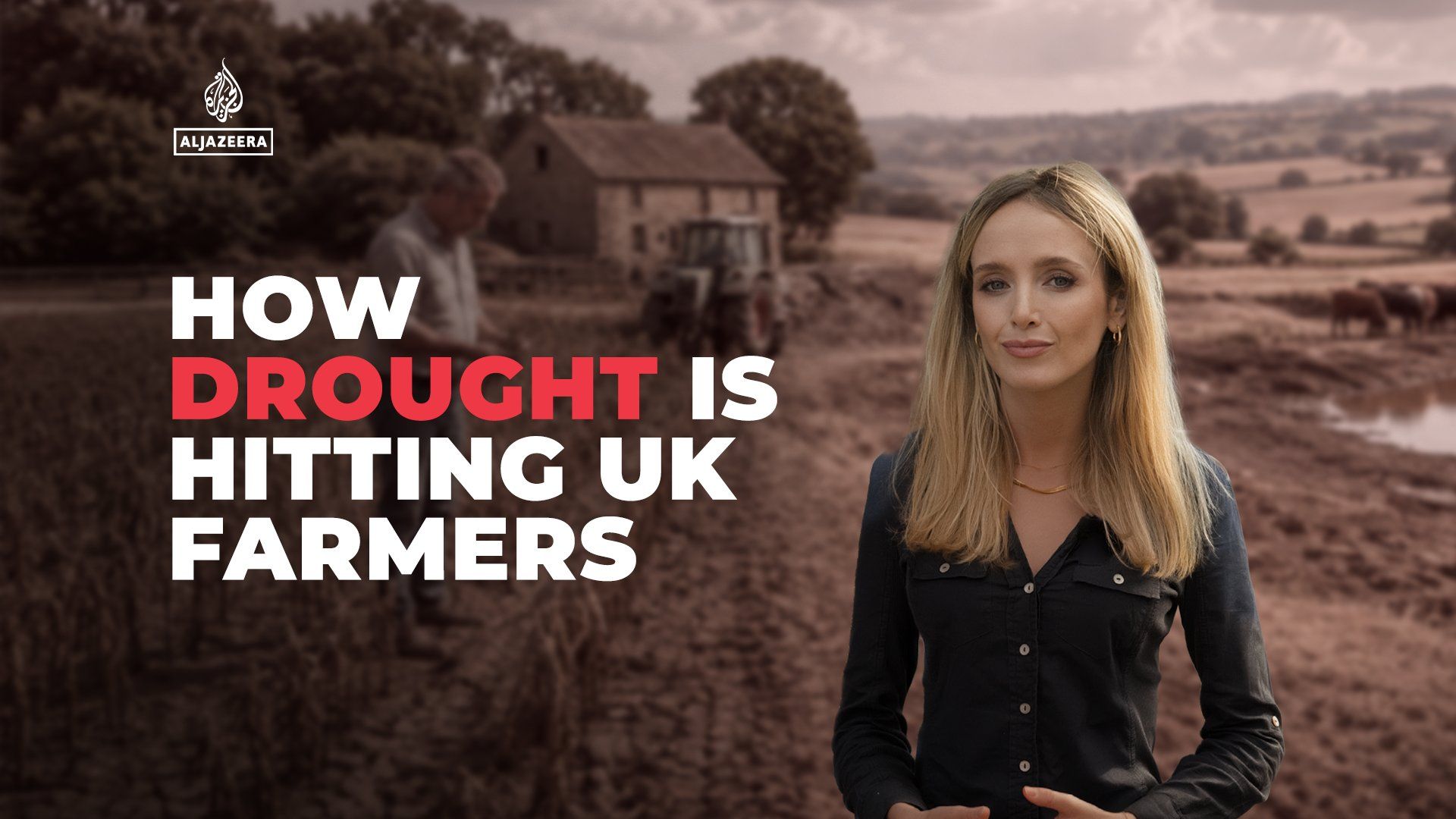 Severe drought conditions threaten UK farming sector