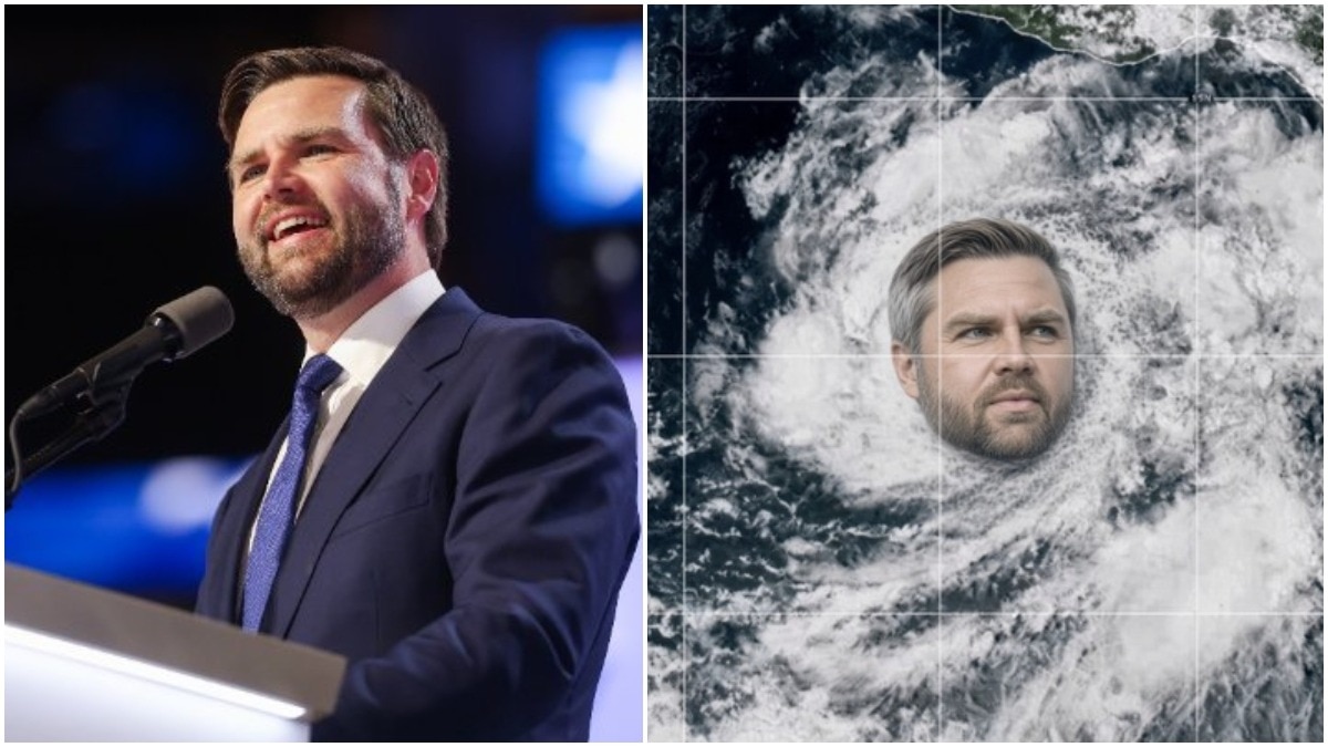 US Vice President JD Vance becomes internet sensation as Hurricane Vance forms