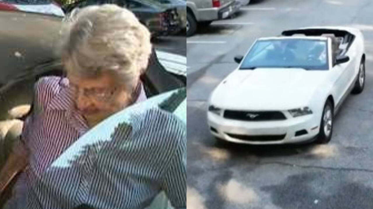 Century-old driver defies age stereotypes behind the wheel