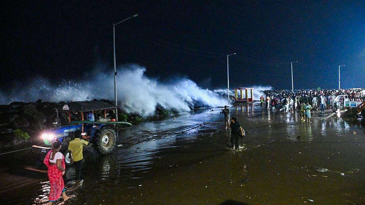 Cyclone Arnab triggers rough seas warning in Chennai coastal districts