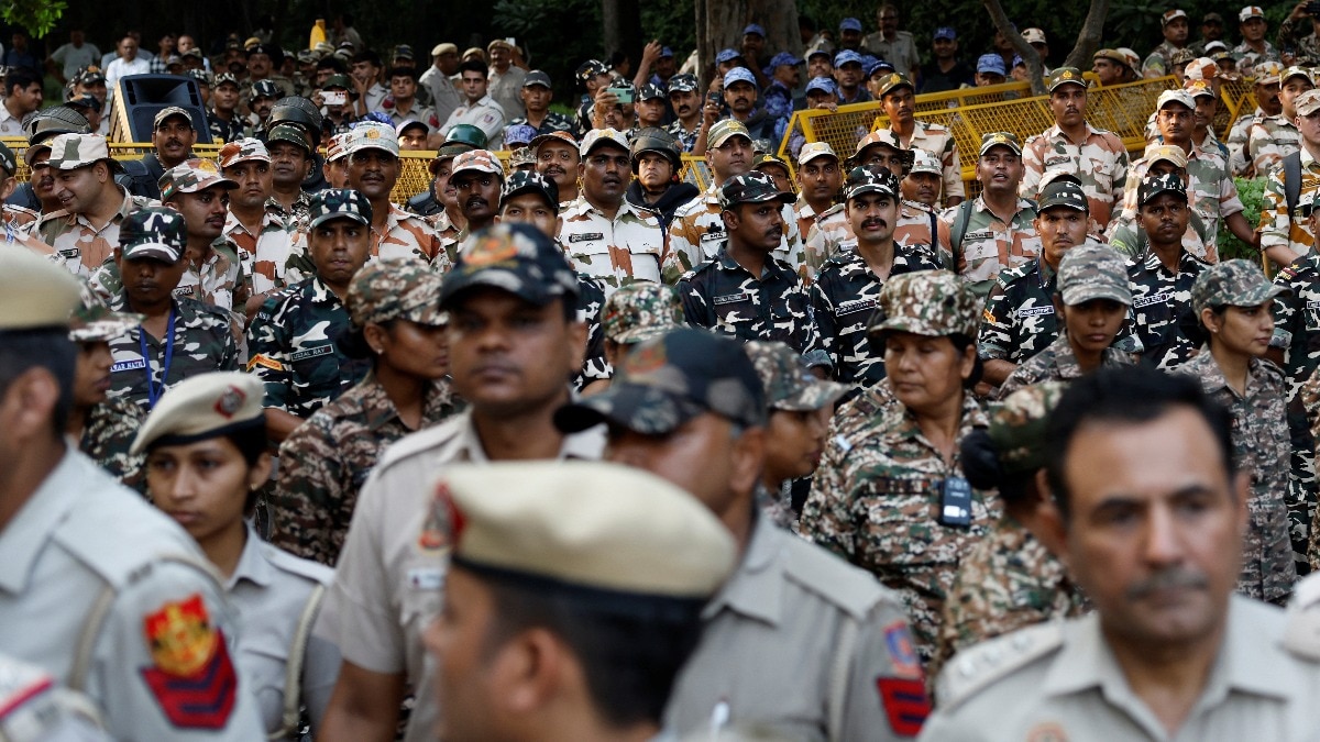 Delhi deploys massive security apparatus ahead of major protest
