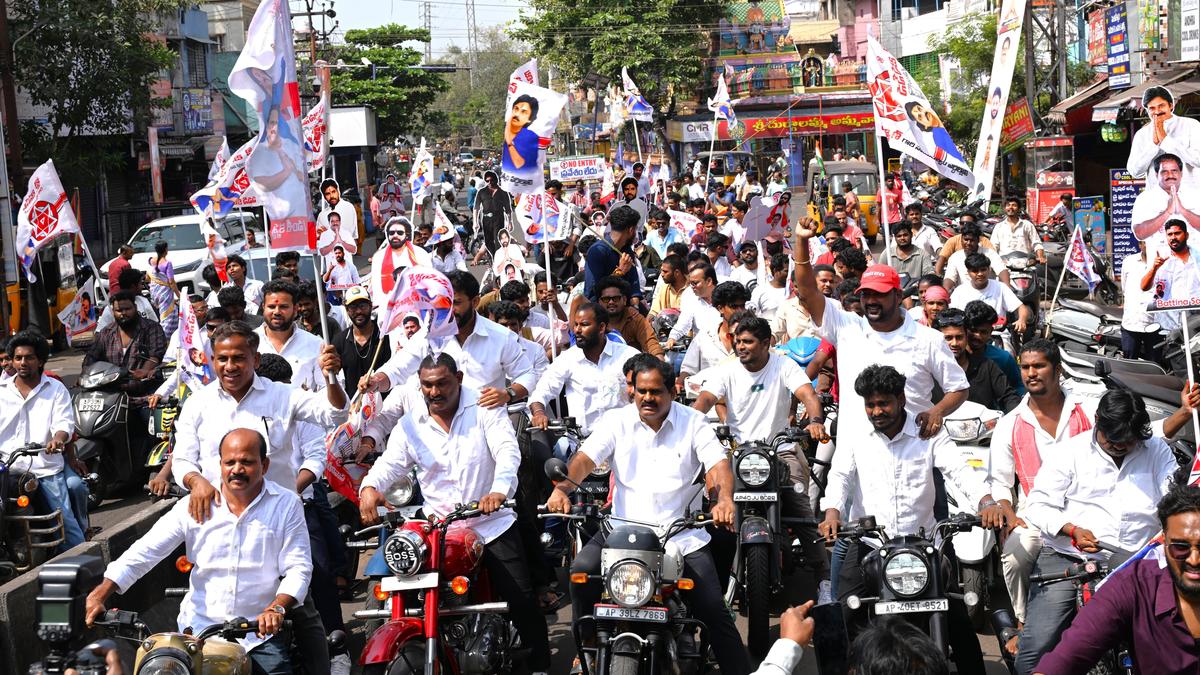 Supporters celebrate Telugu actor-politician Pawan Kalyan's birthday with rallies