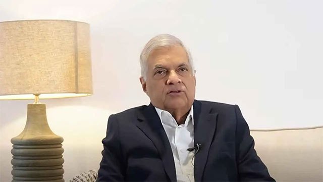 Former President Ranil accuses government of undermining democratic institutions
