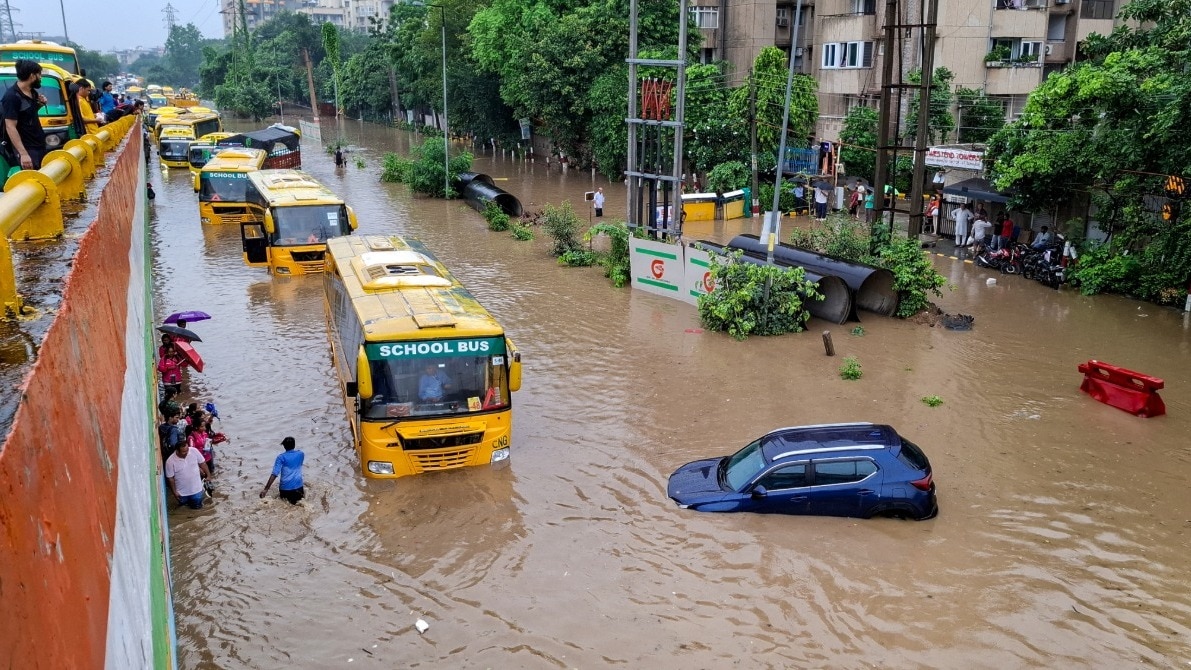 Gurugram Flooded Again as Poor Drainage Fails During Heavy Monsoon