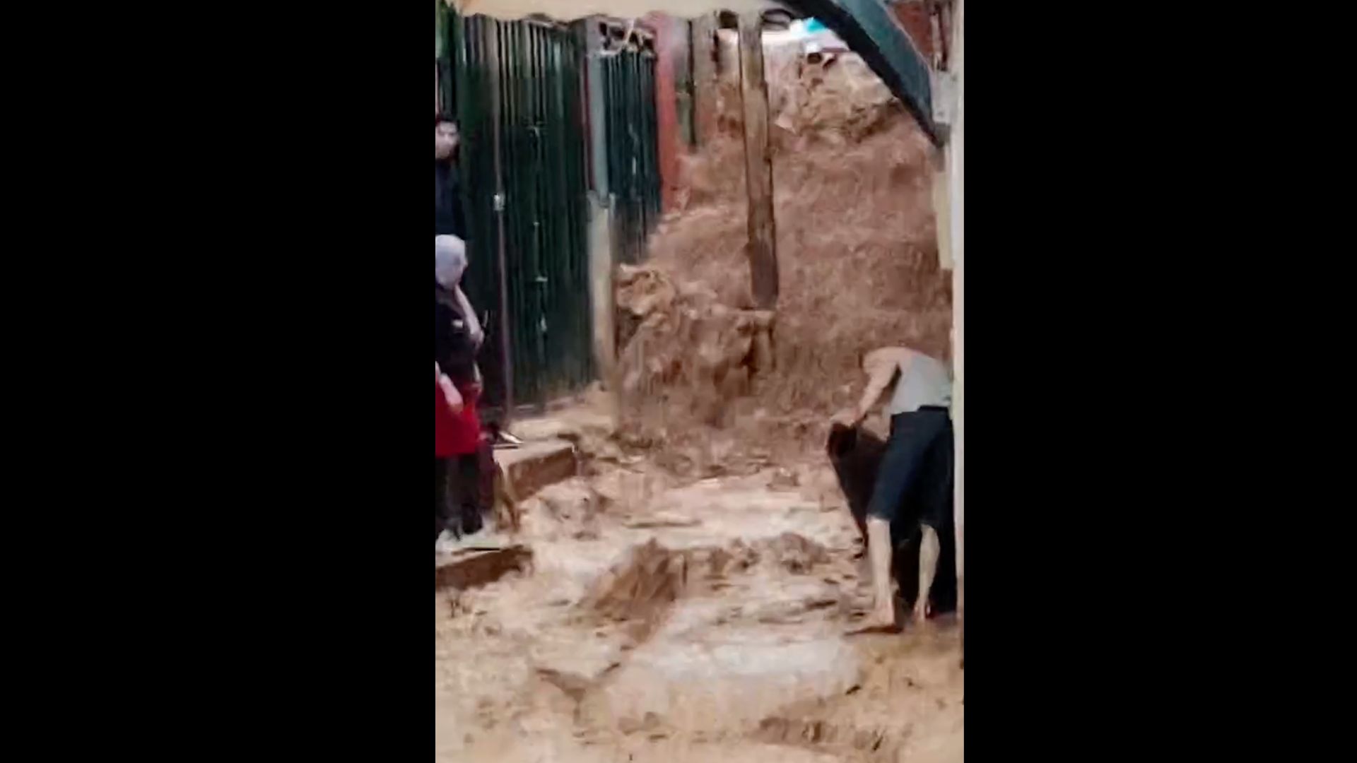 Heavy storms trigger flash floods across central Morocco town