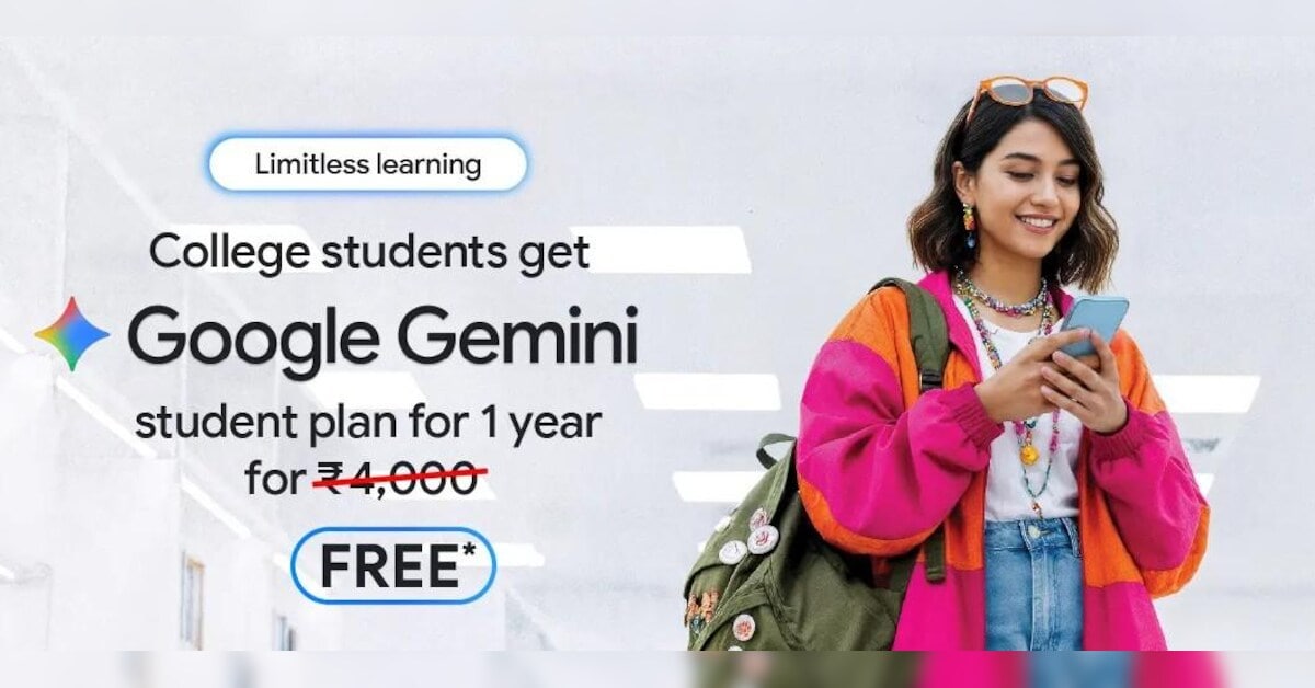 Google rolls out free AI Plus access for Indian college students