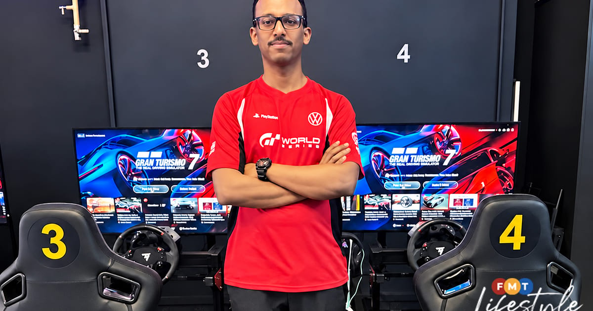 Pemandu simulasi Malaysia Dhanesh bersedia untuk kejohanan dunia Tokyo