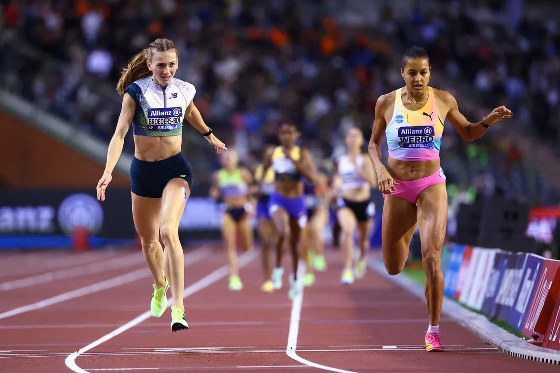 Werro claims Diamond League 800m crown in Brussels thriller