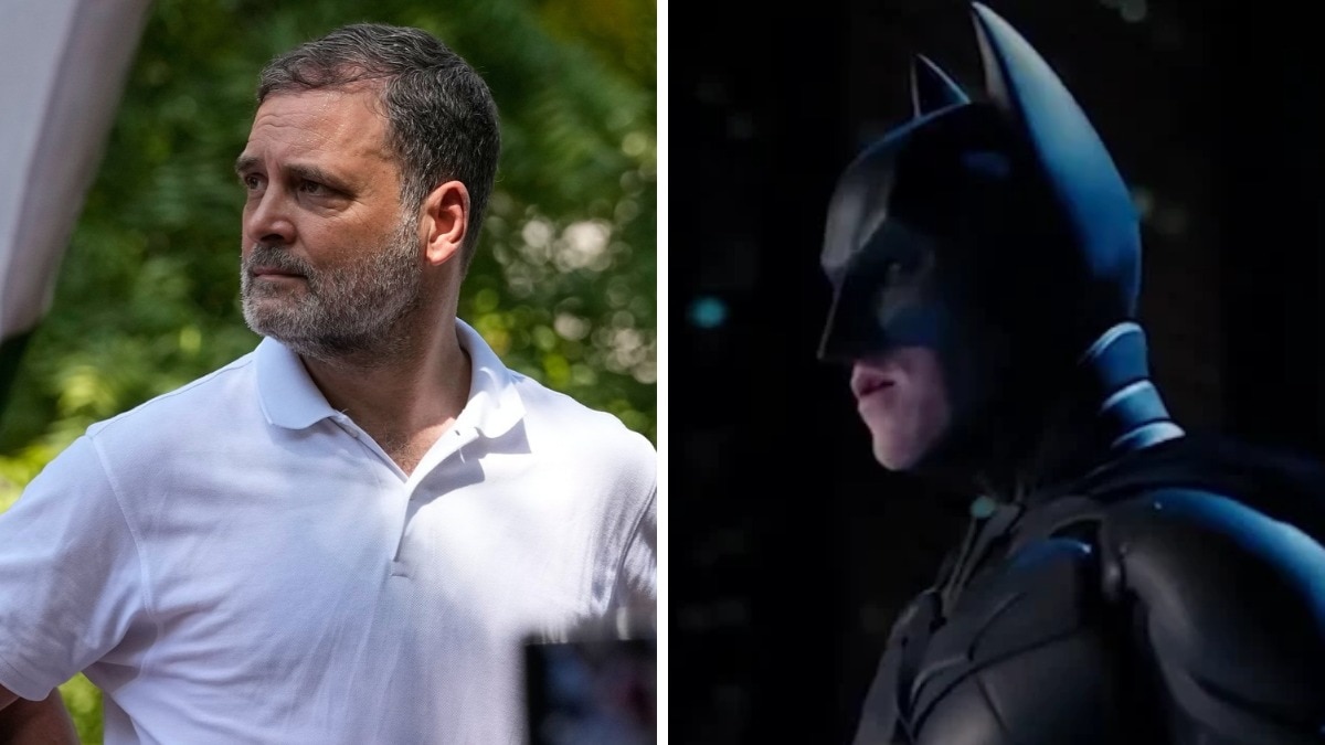 Congress party embraces Batman imagery in Rahul Gandhi campaign messaging
