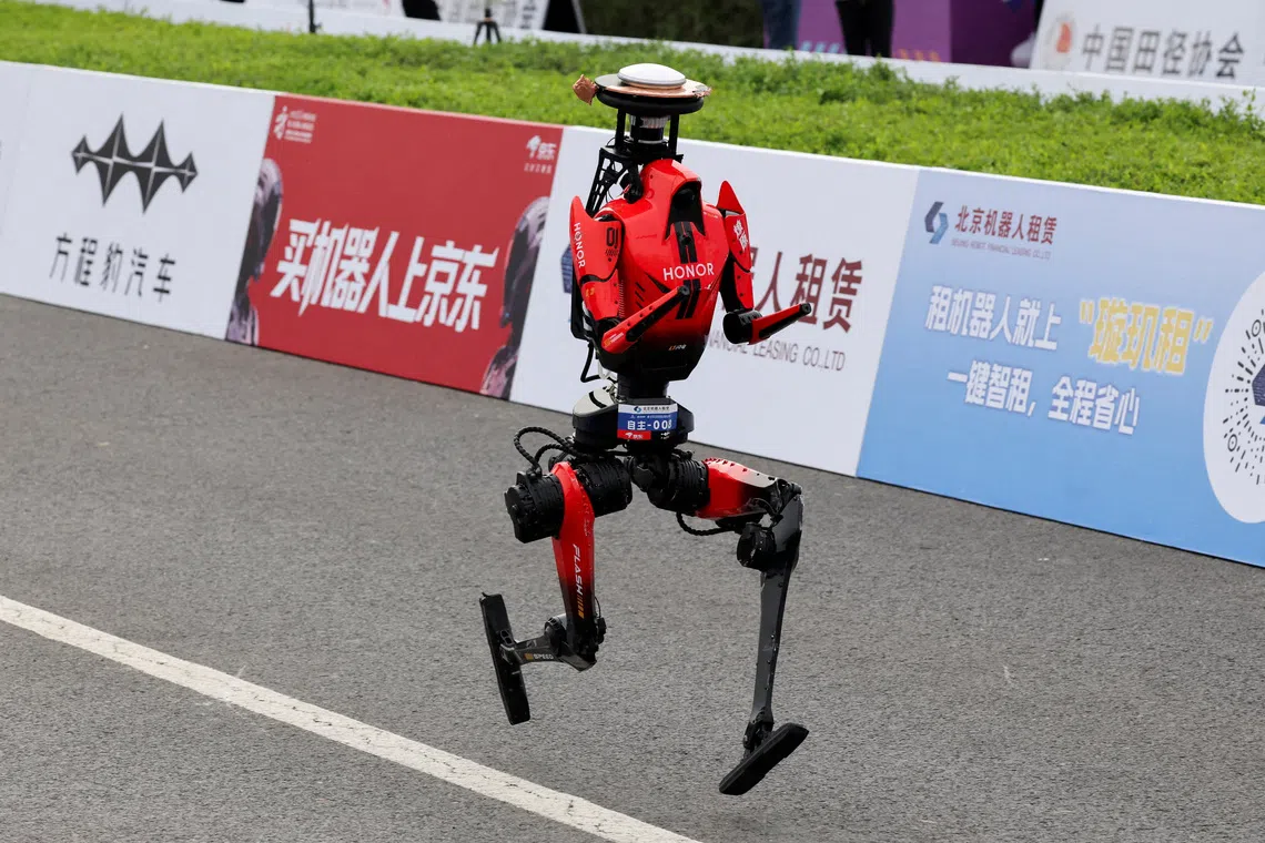 Chinese robot clocks sub-9.33 seconds in 100m test run