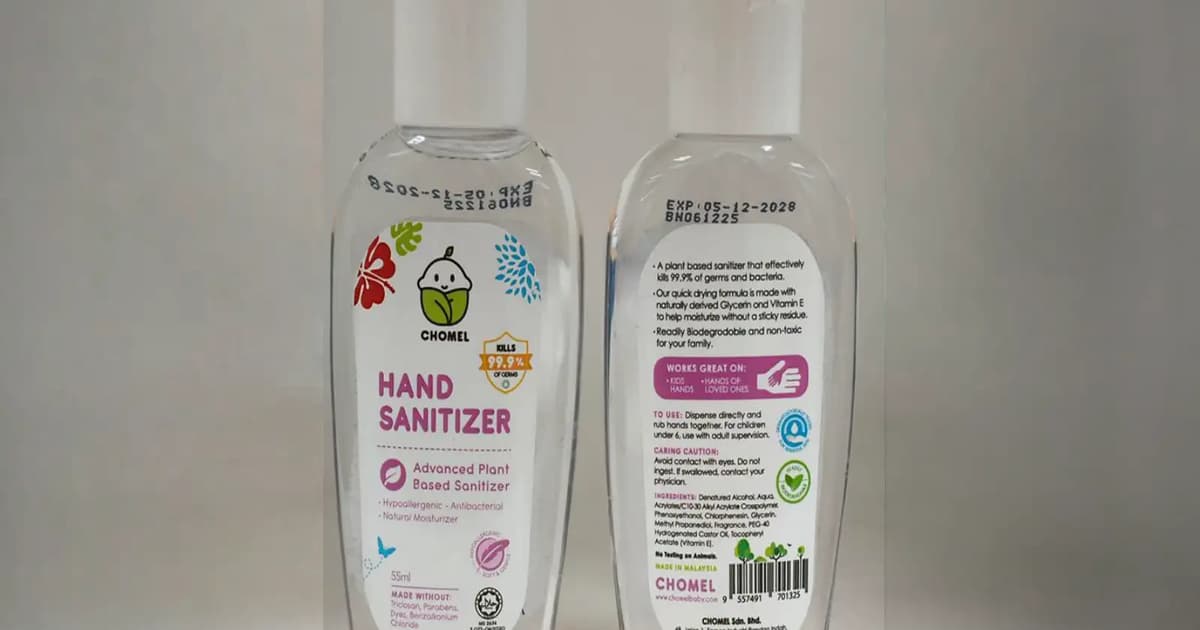 Three batches of hand sanitiser pulled from shelves over methanol contamination