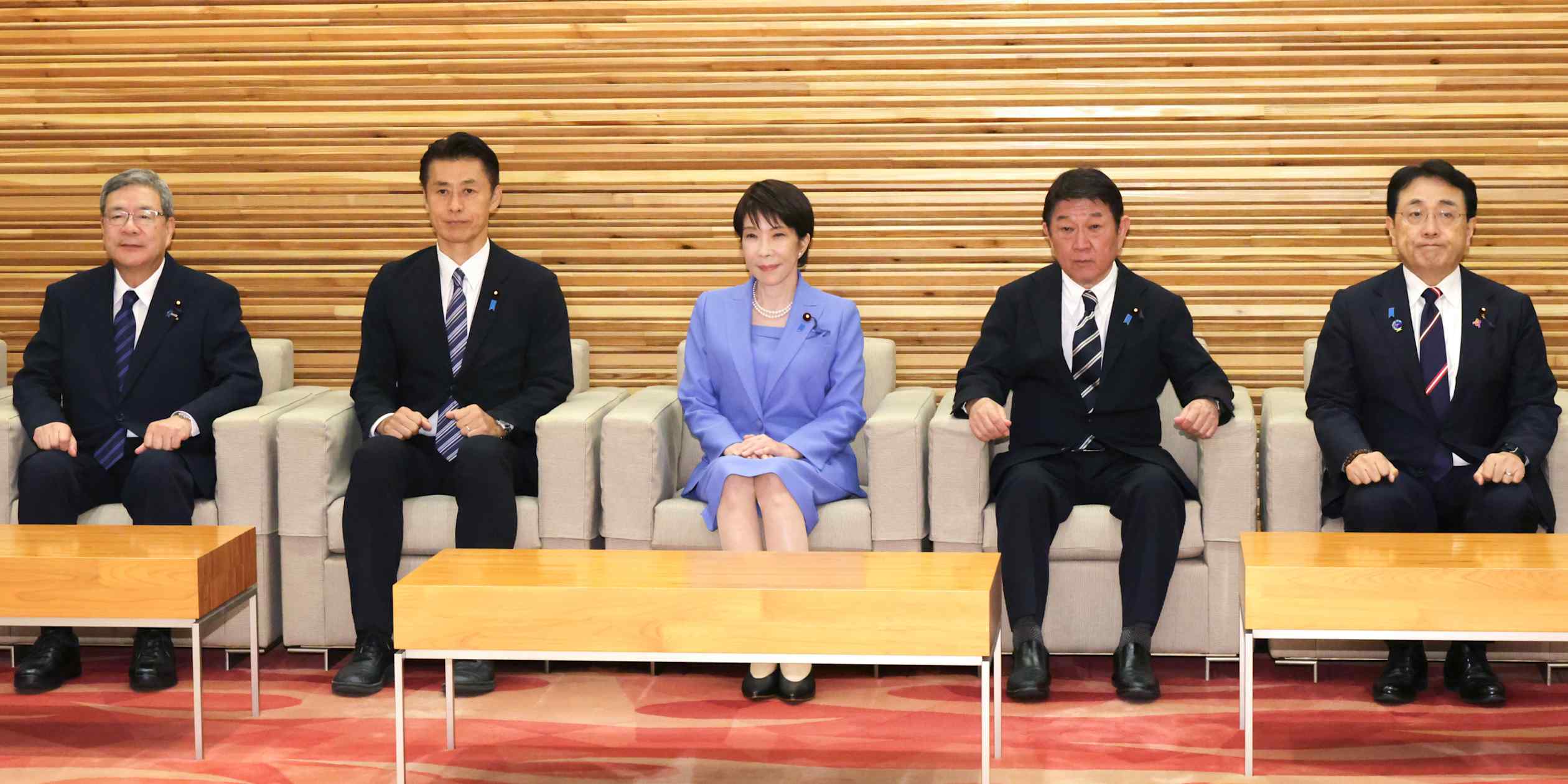 Japan's PM charts new cabinet course on markets and Middle East