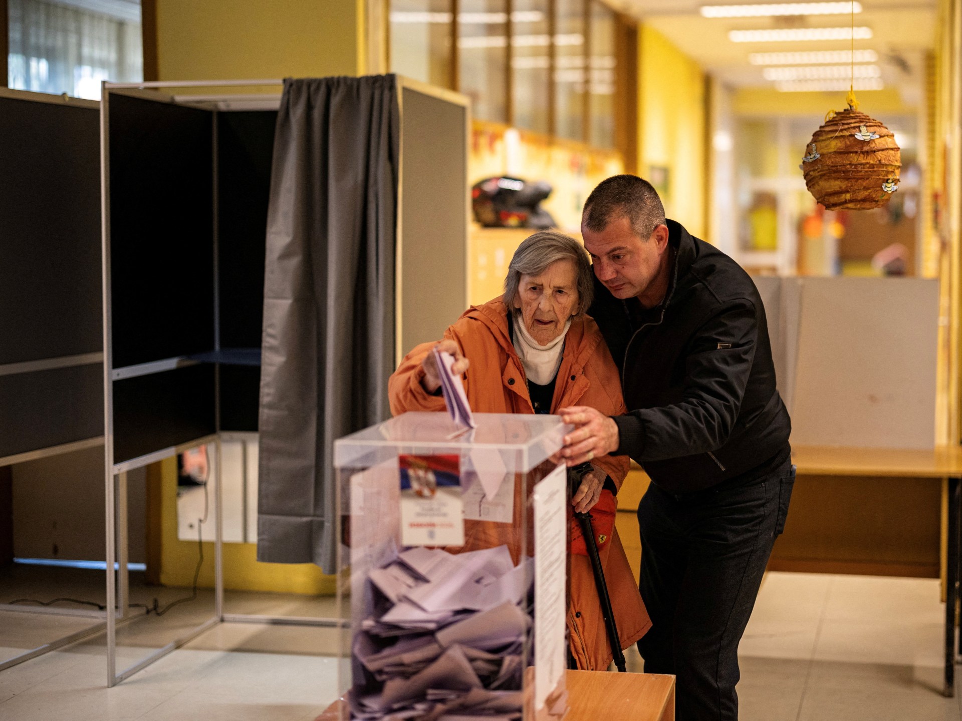 Serbia records highest voter turnout in decades as opposition challenges PM