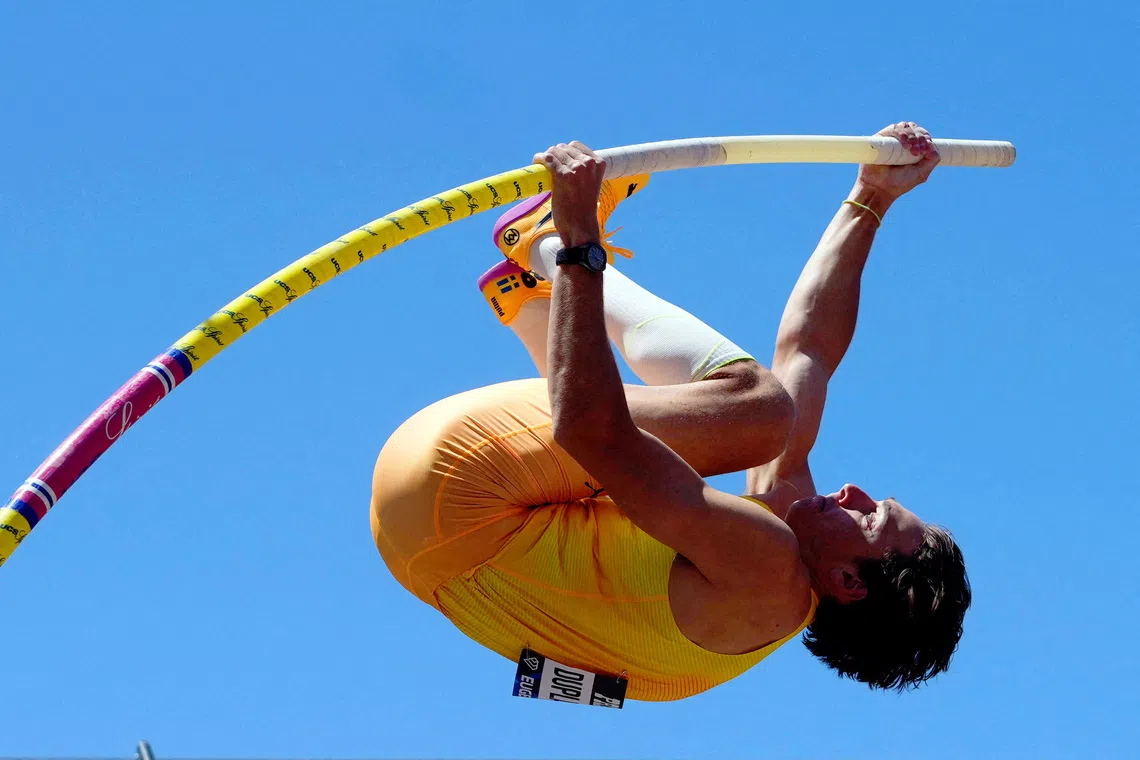 Duplantis withdraws from Diamond League Final due to back tightness