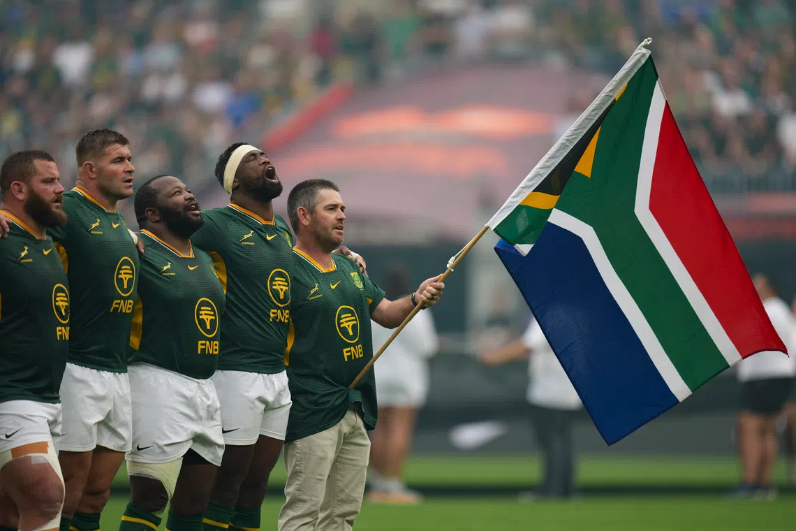 South Africa to face Fiji in 2027 Rugby World Cup warm-up clash