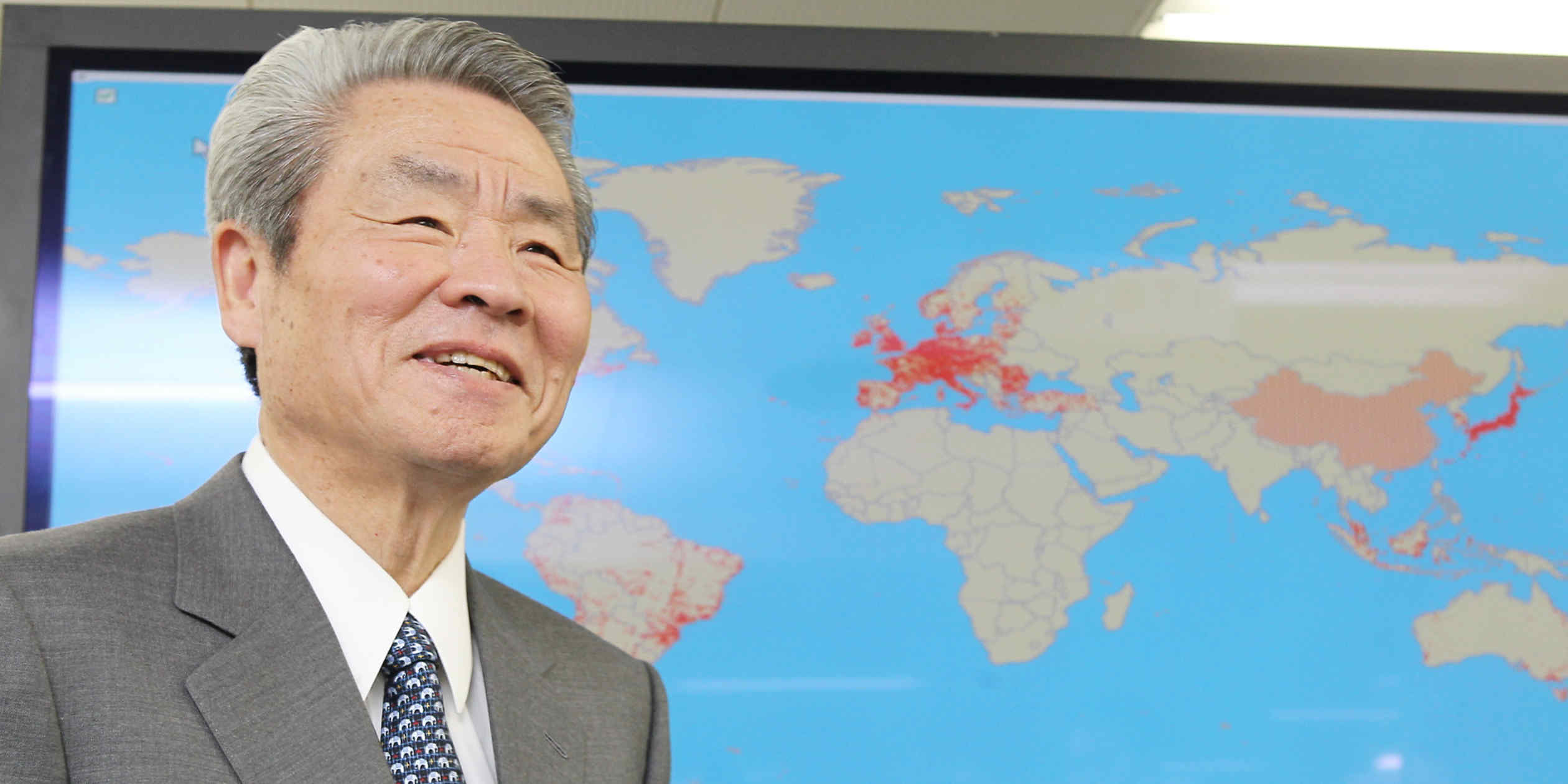 Komatsu's former leader Sakane passes away at 85