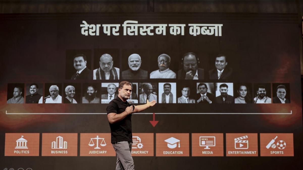 BJP slams PM mimicry at Gandhi's student event as 'cheap theatre'