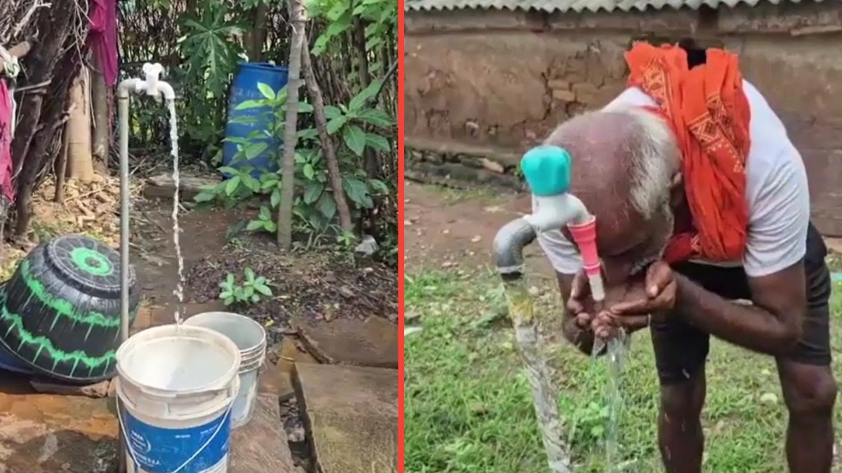 Once parched Mirzapur village now gets tap water under govt scheme