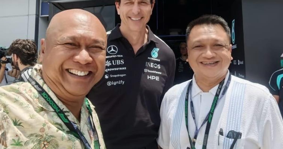 Raja Muda Perlis Hadiri Perlumbaan Formula 1 di Sepang