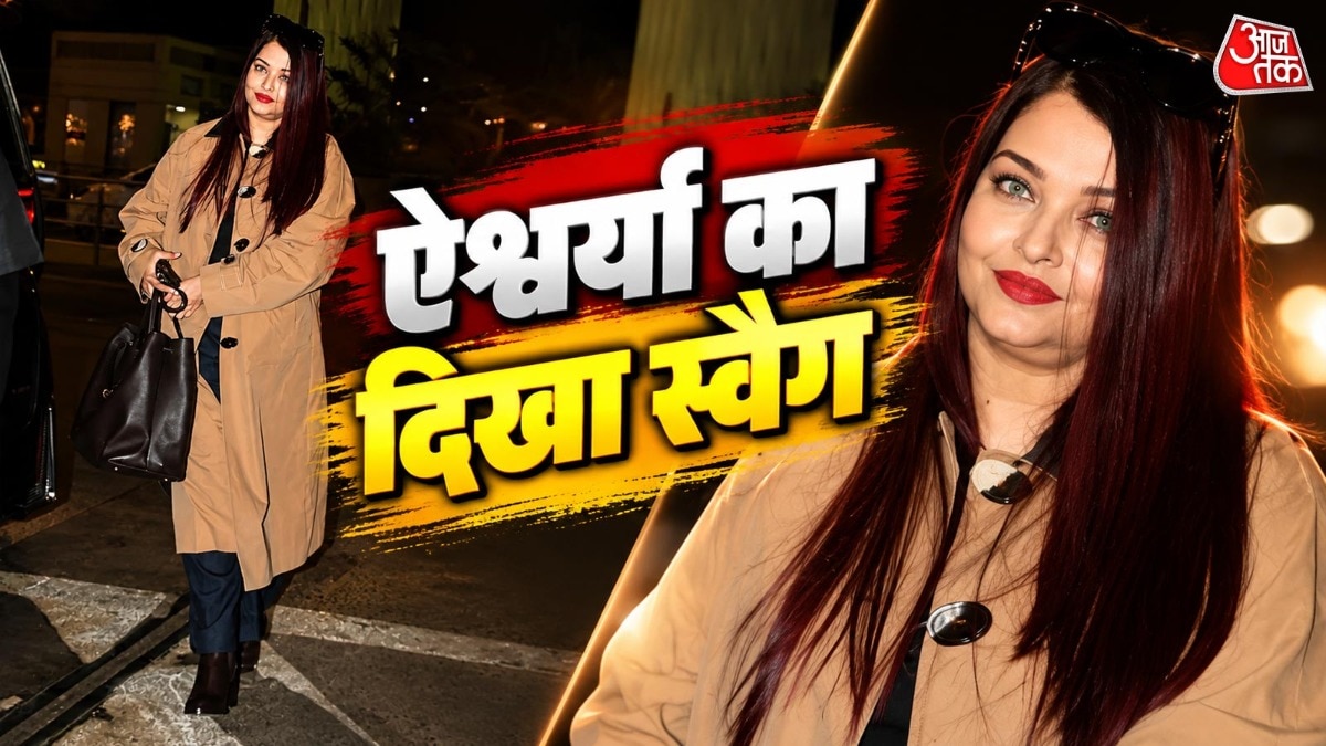 Aishwarya Rai Spotted at Mumbai Airport Late Night, Turns Heads