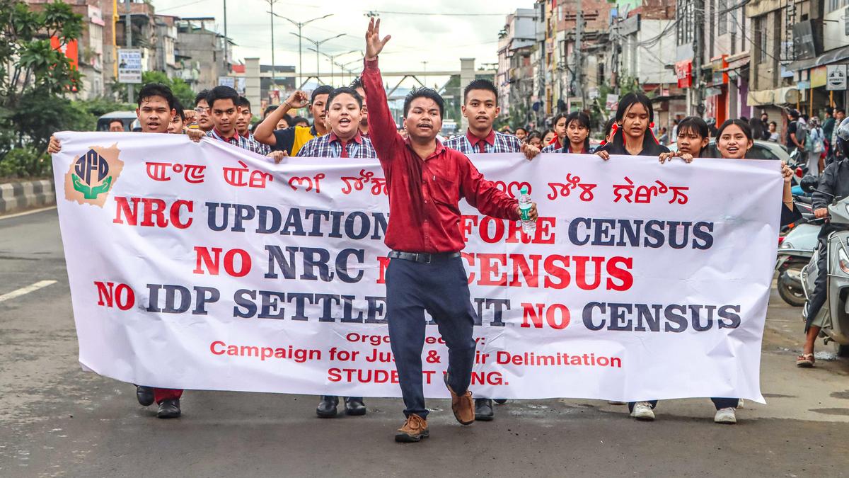 Manipur valley districts hit by strike over NRC delimitation demand