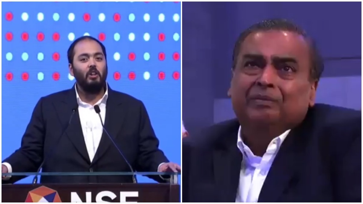 Mukesh Ambani emotional as children address Jio Platforms IPO listing ceremony