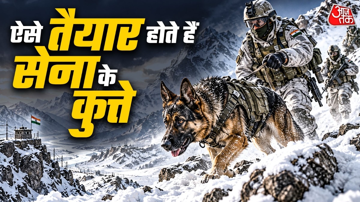 लद्दाख की चरम परिस्थितियों में भारतीय सेना के कुत्तों का अदम्य साहस