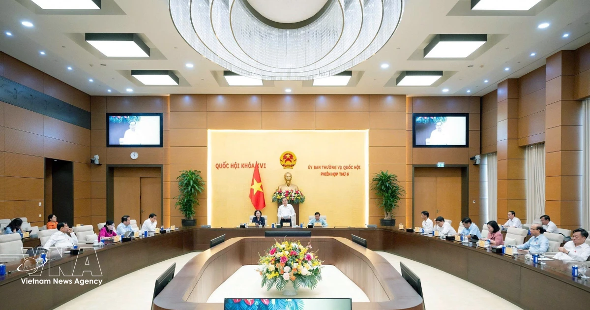 Vietnam's National Assembly Standing Committee wraps up sixth session