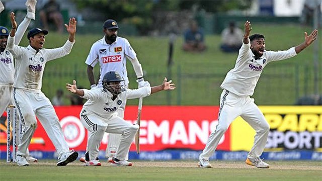 India seize control as Sri Lanka slip to 8/2 at SSC