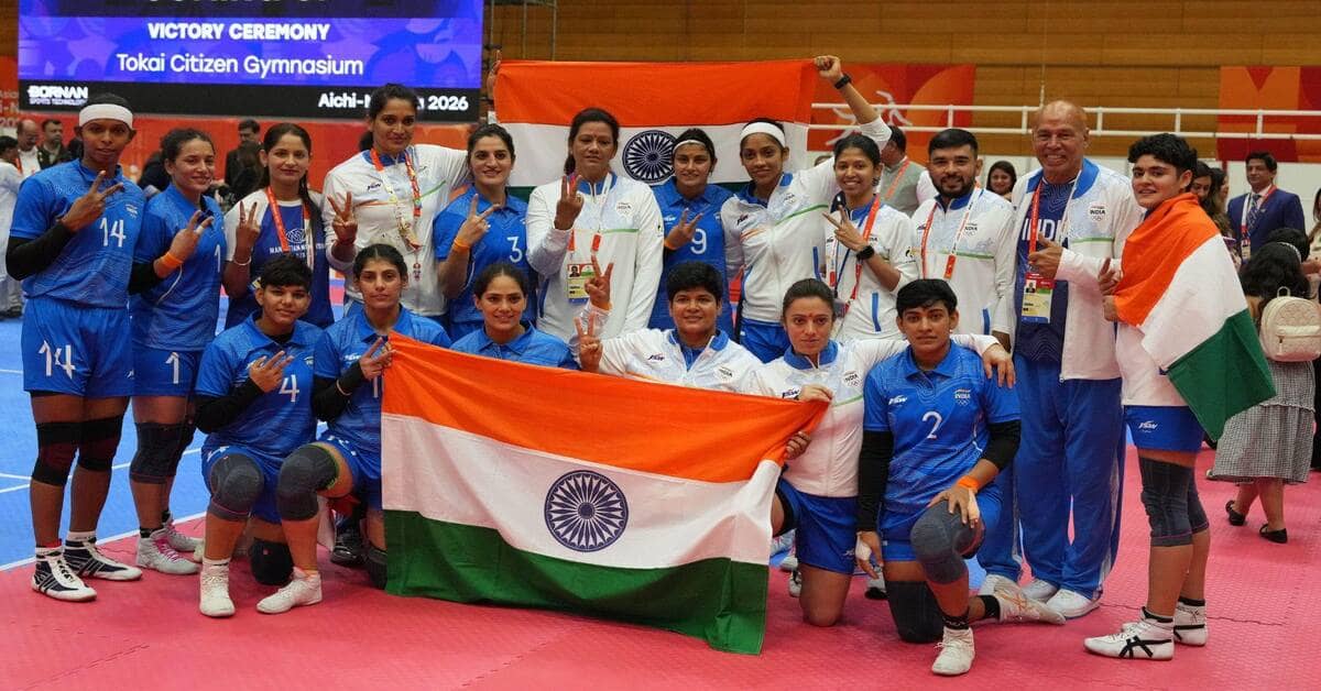 एशियाड 2026: भारत ने महिला कबड्डी में ईरान को 37-34 से हराया