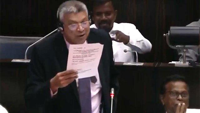 Parliament receives 22nd Constitutional Amendment Bill for consideration
