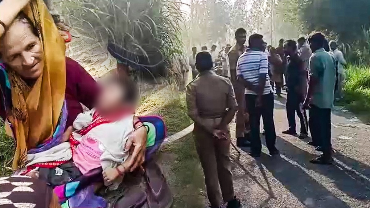 Toddler Found Alive Next to Mother's Charred Body in Uttar Pradesh
