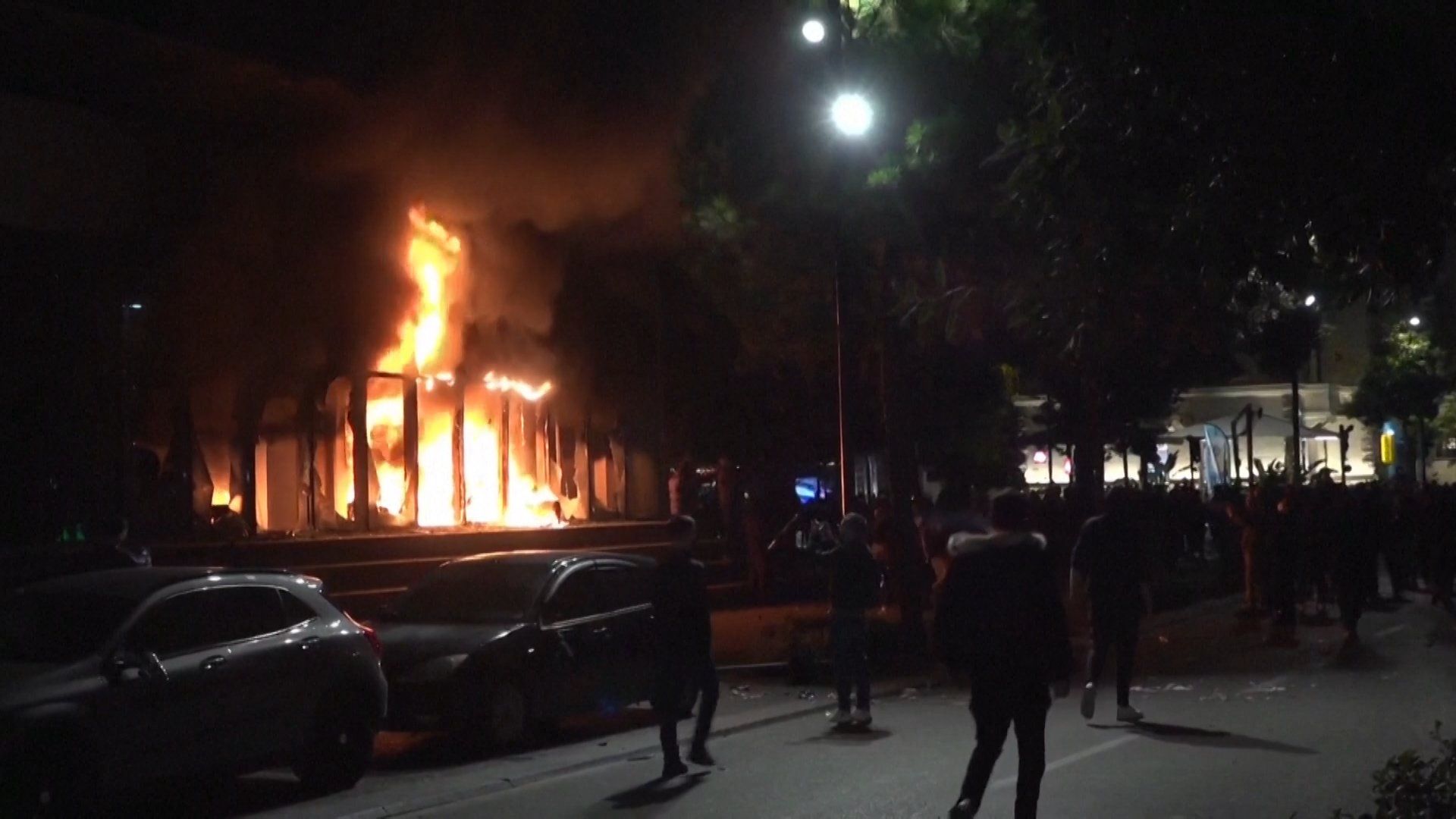 Albania's Justice Ministry targeted as student protests escalate in Tirana