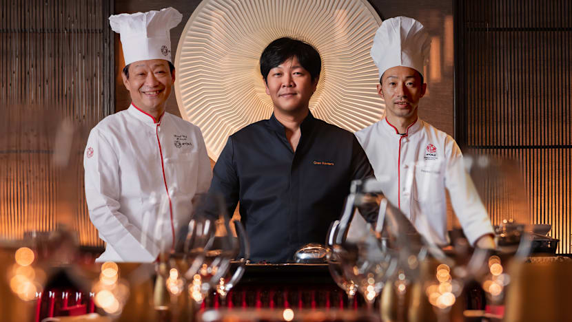 Three generations of chefs reunite at Singapore's Shisen Hanten