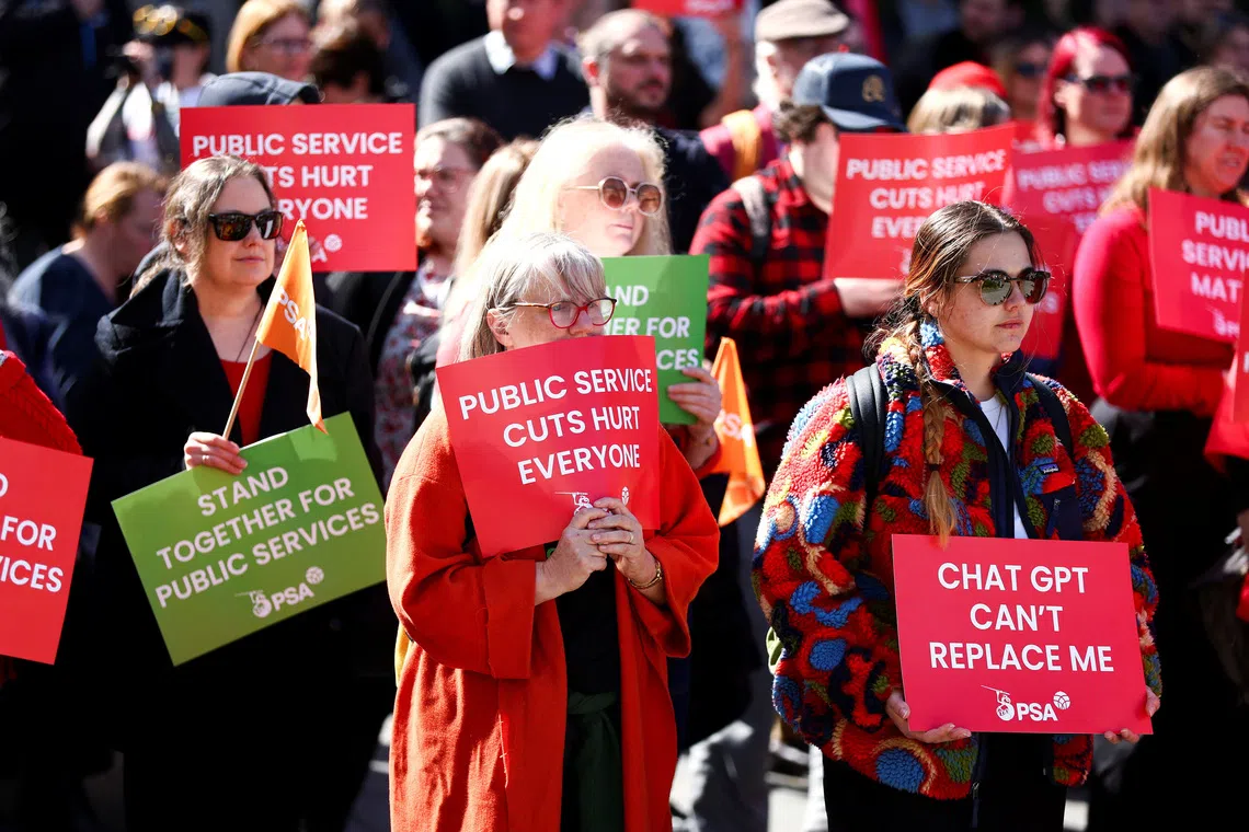 New Zealand public servants stage strike over pay dispute