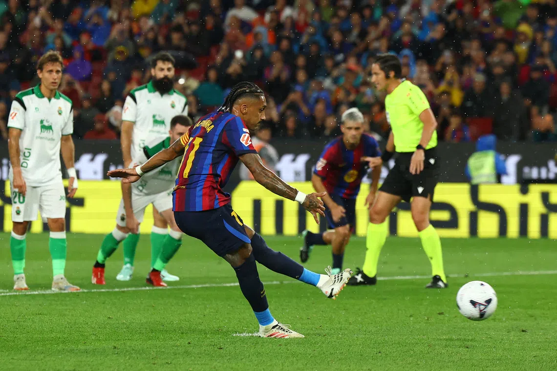 Flick makes history as Barcelona crushes Racing with seven-goal blitz