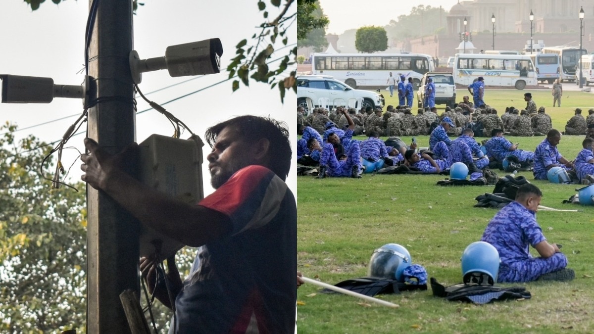 CJP प्रदर्शन को लेकर दिल्ली में सुरक्षा का किला, 20 हजार जवान तैनात