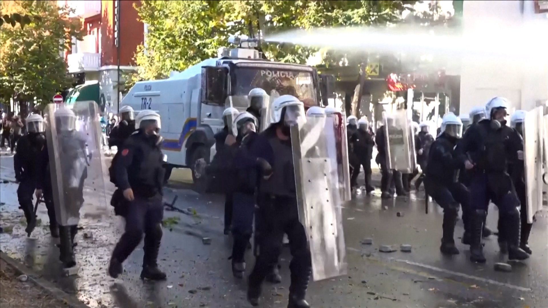Albanian PM points to external forces behind months of unrest