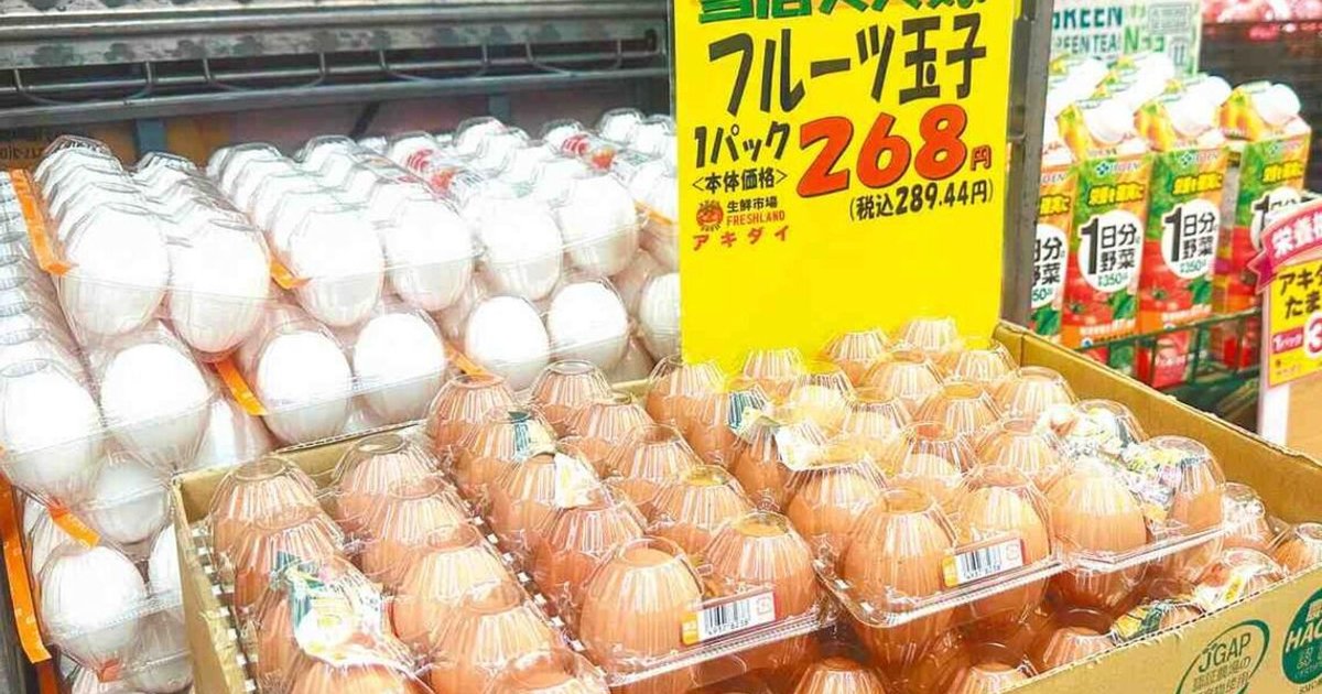 Japan's egg prices surge as feed costs spike amid geopolitical tensions