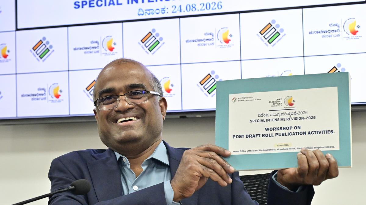 कर्नाटक में मतदाता सूची में 4.46 करोड़ नाम, 1.07 करोड़ हटाए गए