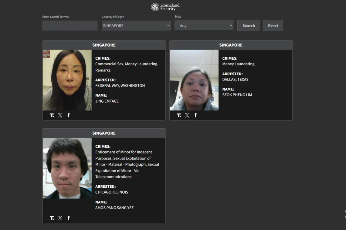 Singaporean woman added to US human trafficking blacklist