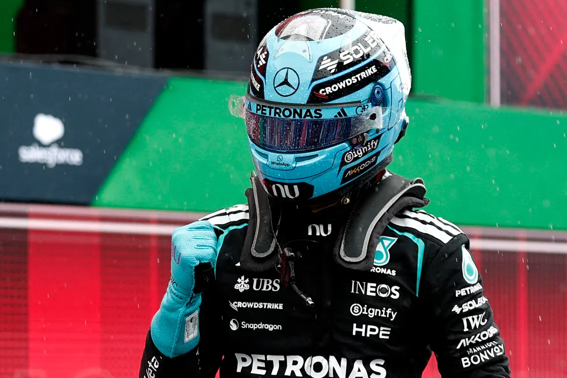 Russell dominates Dutch sprint as Antonelli extends F1 championship lead
