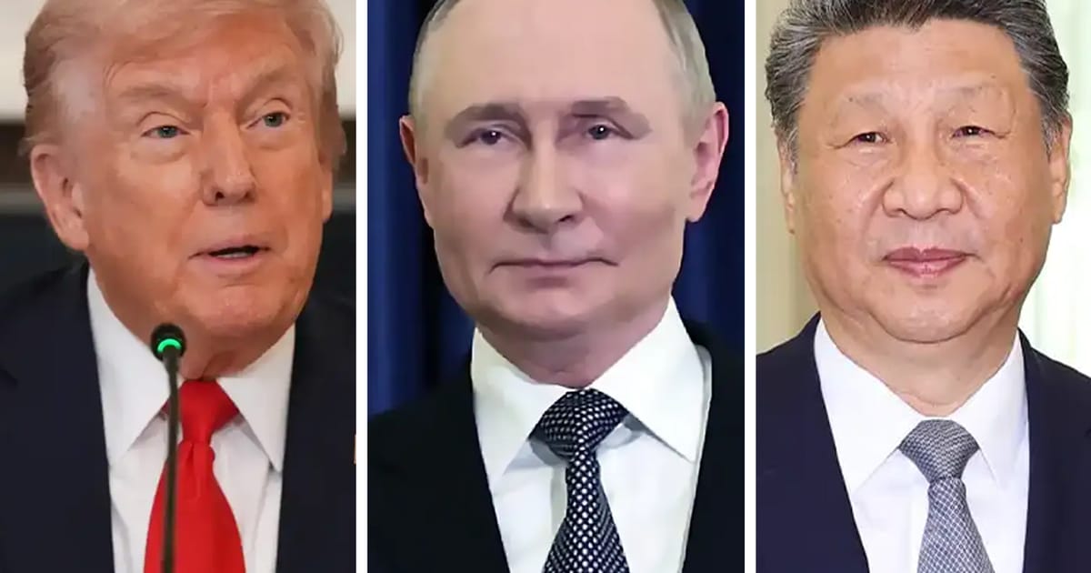 Putin dan Trump bincang idea sidang trilateral dengan Xi
