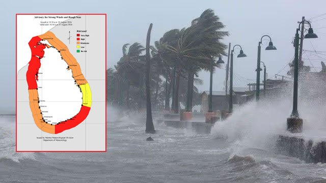 Amber Alert Issued as Strong Winds and Rough Seas Lash Region