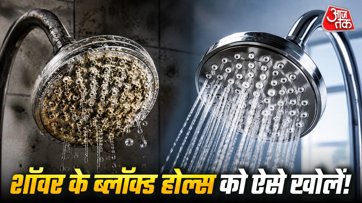 Budget fix for low shower pressure caused by mineral buildup