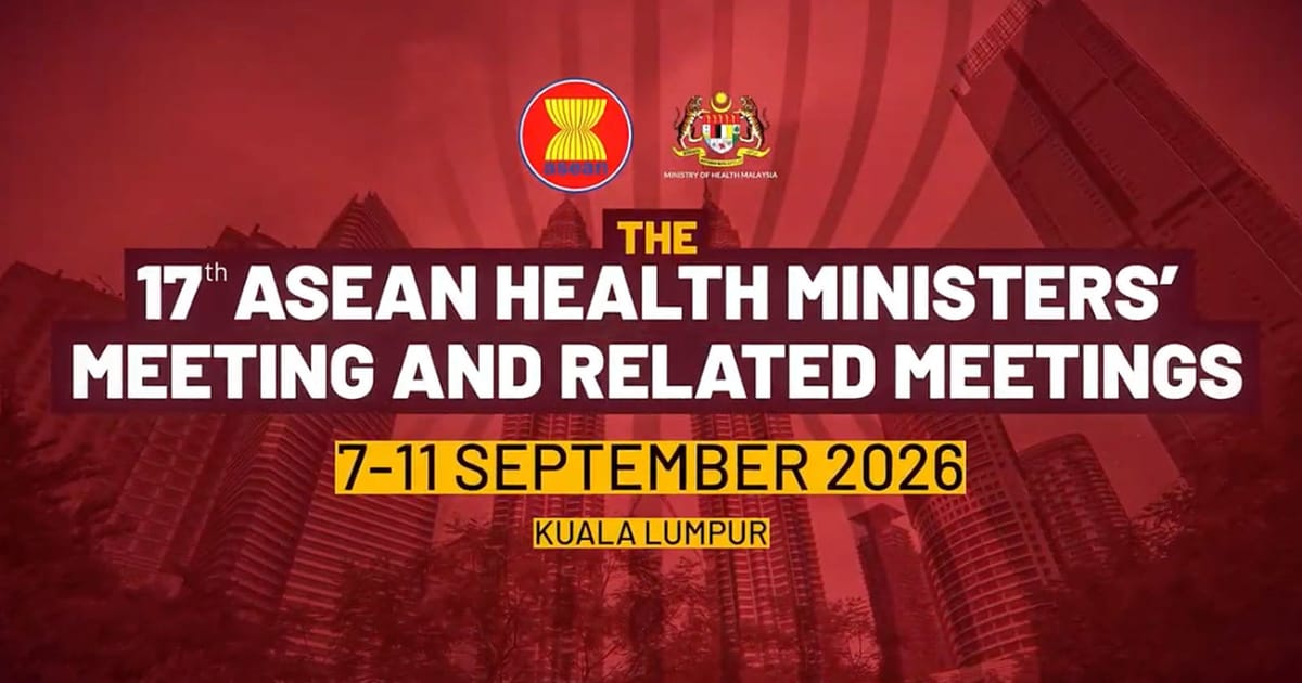 Malaysia Pimpin Mesyuarat Kesihatan Asean Selepas Dua Dekad