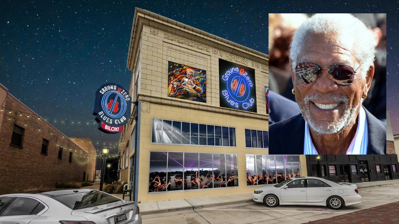 Morgan Freeman transforms historic Mississippi store into thriving blues music venue